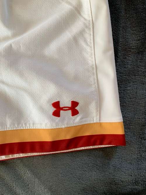 Wales Rugby player issue match shorts - Under Armour - Size XXXL