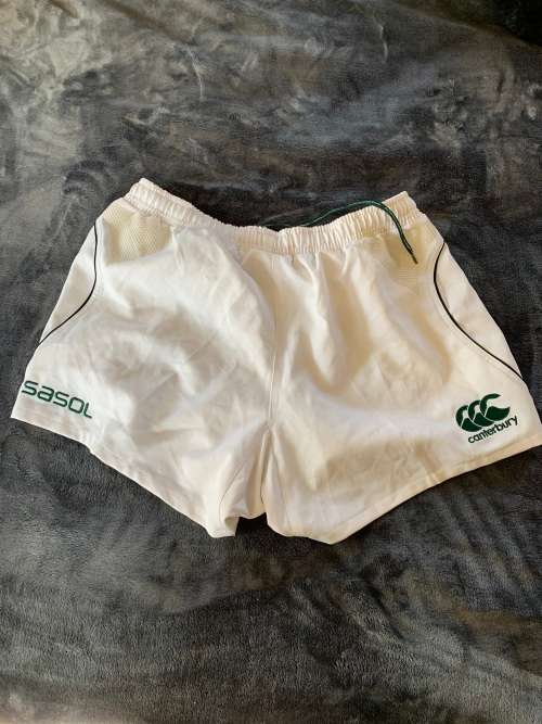 Springbok rugby player issue match shorts - Canterbury - Size 40