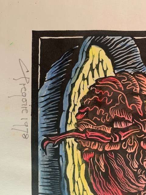 Gregoire Boonzaier still life with Lobster