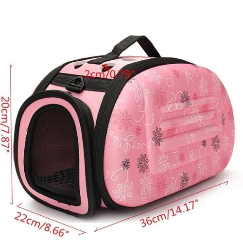 LAST! Portable Small Pet Cat Dog Carrier Travel Tote Shoulder Bag Cage CHAMPAGNE