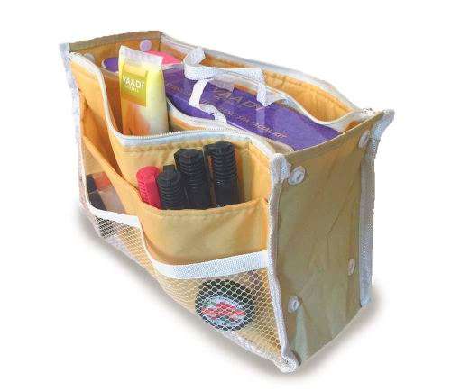 My Bag Organizer Ladies Travel Cosmetic Purse Handbag Insert Tidy Bag Storage