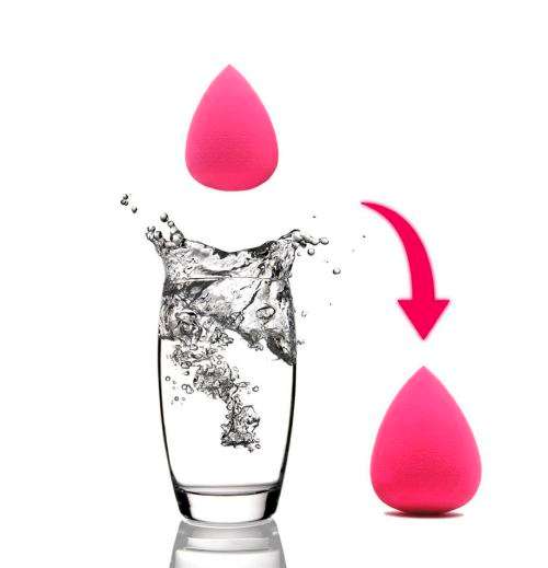 Water Drop Powder Puff Makeup Foundation Cosmetic Facial Beauty Blender Flawless