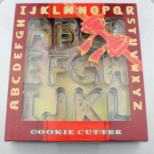 BIG 26 Alphabets Cookie Cutters Cake Decorating Set Mould 8cm Tall
