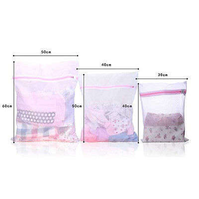NEW Set of 5 Multi Function Travel Delicates Lingerie Mesh Tidy Laundry Smart Wash Bags
