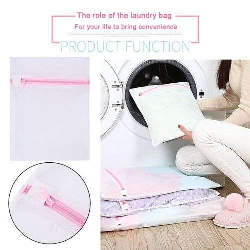 NEW Set of 5 Multi Function Travel Delicates Lingerie Mesh Tidy Laundry Smart Wash Bags