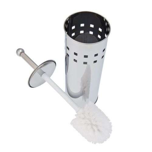 Brand New Stainless Steel Toilet Brush and Holder. Choose from SQUARE or ROUND