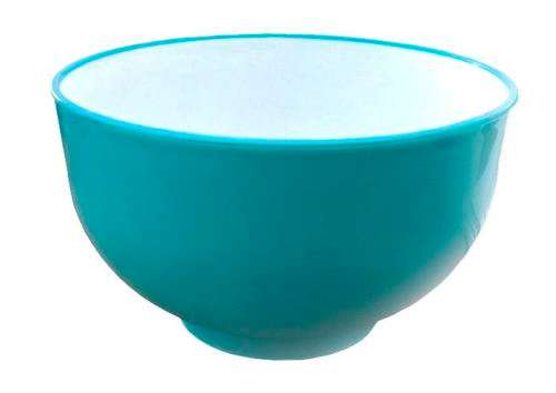 NEW Set of 2 Melamine Noodle Salad Rice Bowls 2 Tone Tableware 1 Litre 15.5cm each
