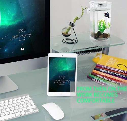 New Self Cleaning Fish Tank Aquarium Setup. A great gift for first-time pet owners!