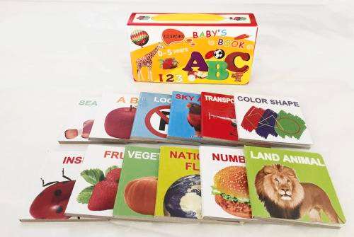 NEW Set of 12 Baby Toddler Kids Books Learning Educational Fun Books
