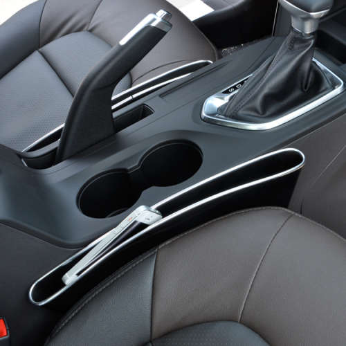 Car Seat Pocket Catcher and Organizer Black