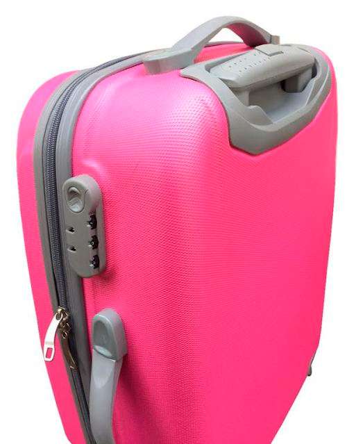NEW BlueStar Suitcase Travel One Piece Dark Pink