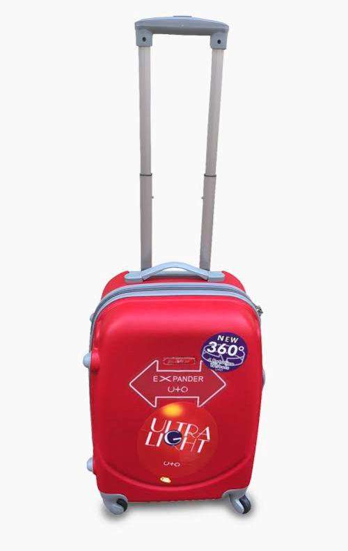 Medium BlueStar Suitcase Travel in Style 1pc Choose RED or PINK