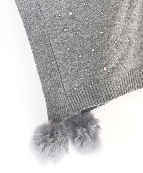 NEW Stylish Women's Pullover Poncho O-Neck Knitted Shimmer Shawl 3 Colors Available