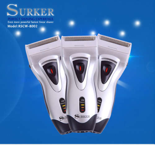 Surker Professional Washable Rechargeable Dual Electric Shaver RSCW-8002