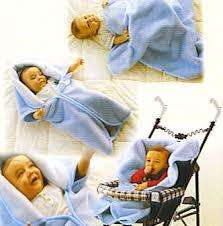 NEW Baby Sac Warm Blanket. Perfect Gift! Purple