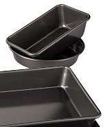 Set of 3 Pieces Roasting Baking Dishes. Round, Rectangular and Loaf shape.