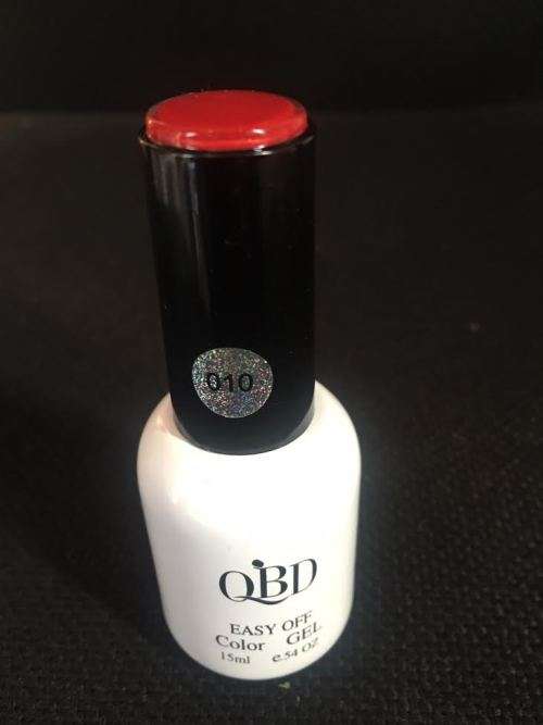 Easy Off UV Color Gel Nail Polish RED