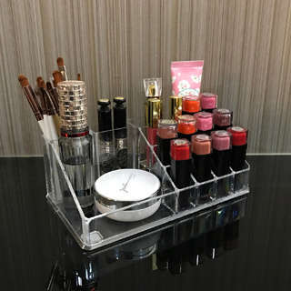 Jewelry Cosmetics Bathroom Acrylic Storage Display Clear Case Holder Box
