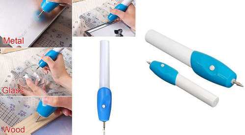 NEW Engrave-It Engraving Electric Pen for Wood, Metal, Plastic, Glass & Leather Surface