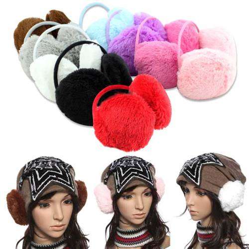 Fashion Lovely Soft Fur Winter Earmuffs Ear Warmers. Stay Warm!