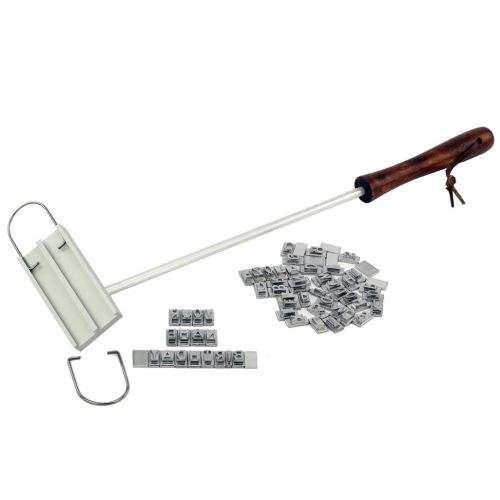 BBQ Branding Iron with Changeable Letters