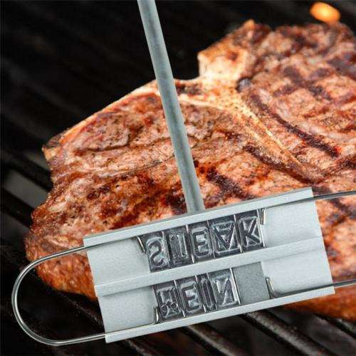 BBQ Branding Iron with Changeable Letters