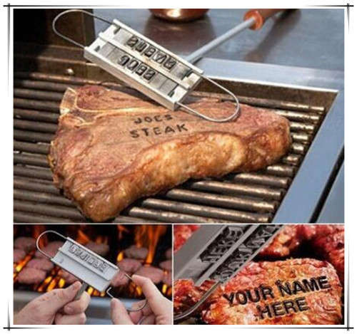 BBQ Branding Iron with Changeable Letters