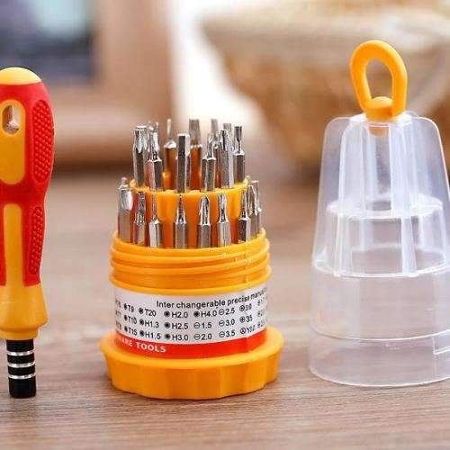 31 In 1 Precision Handle Screwdriver Set Screw Mobile Phone Repair Kits Tools