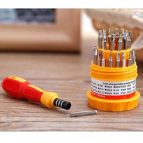 31 In 1 Precision Handle Screwdriver Set Screw Mobile Phone Repair Kits Tools