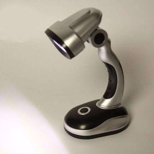 350 Lumens COB LED Desk Lamp USB Rechargeable AA Battery Table Reading Light