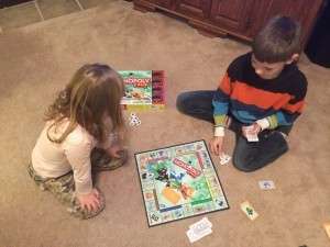Junior Monopoly Jr Board Game Kids Play
