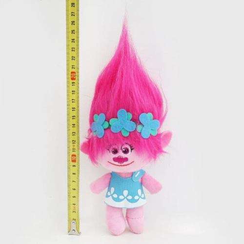 NEW Trolls Plush Soft Toy Good Luck Trolls with Hook for Hanging
