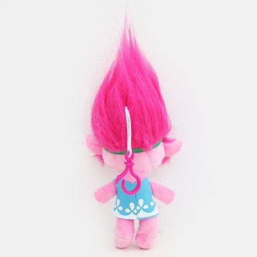 NEW Trolls Plush Soft Toy Good Luck Trolls with Hook for Hanging