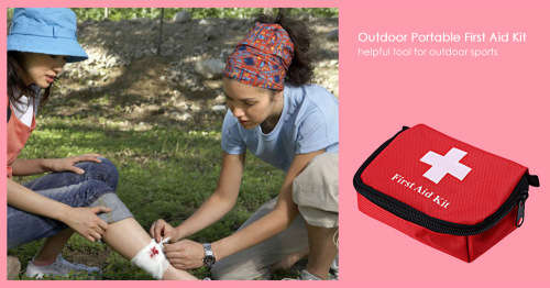 Emergency Survival Mini Family First Aid Kit Sport Travel Home Medical Bag Outdoor Car