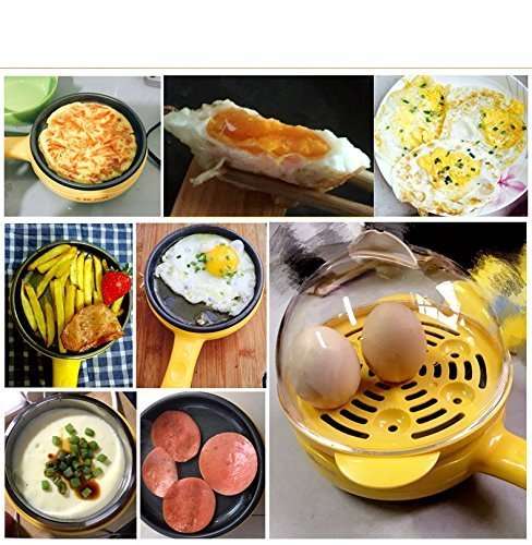 Non-Stick Electric Frying Pan Egg Omelette Pancakes Steak Egg Boiler
