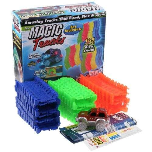 Magic Tracks The Amazing Race track that Can Bend, Flex 11Ft