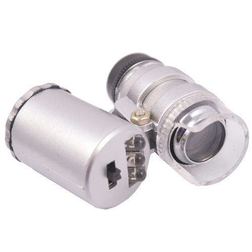 60 X LED Light Microscope Loupe with Currency Detecting