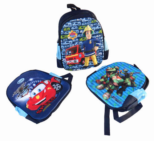 Kids 3D Cartoon Characters Backpack