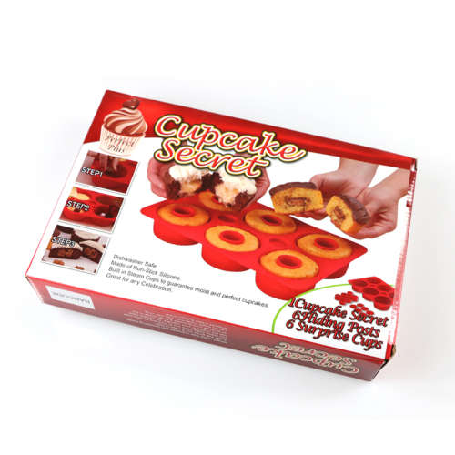 Cupcake Secret Maker Silicone Mould