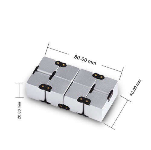 Special--Fashion Infinity Cube For Stress Fidget Anti Anxiety Stress Funny EDC Toy
