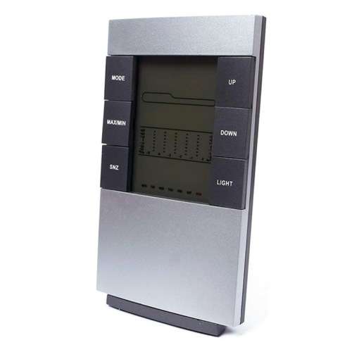 Weather Forecast Clock Indoor Temperature Humidity Alarm Clock