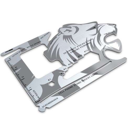 Ultimate Pocket Tool 18-in-1 Lion Head Multi Tool