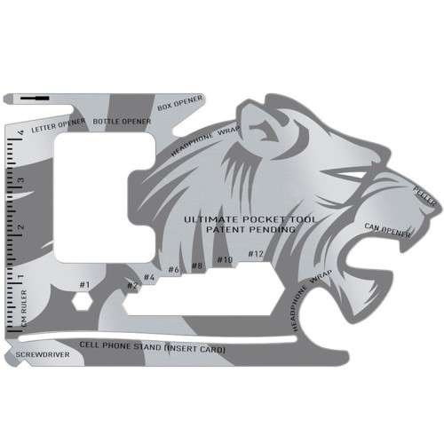Ultimate Pocket Tool 18-in-1 Lion Head Multi Tool