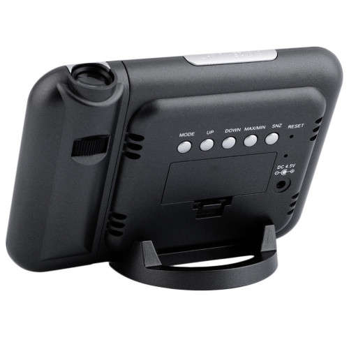 Home Digital LCD Screen Weather Station Forecast Calendar Projector Alarm Clock