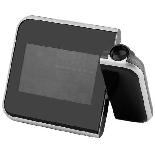 Home Digital LCD Screen Weather Station Forecast Calendar Projector Alarm Clock