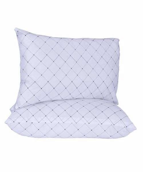 Super Soft Silk Mat Pillows 2 pcs Set Non-Shrinkable