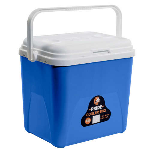 PRIDE 25L COOLER BOX - Red/Blue