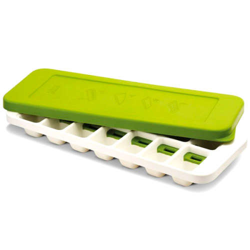 NEW Easy Release Ice-Cube Tray With Stackable Lid