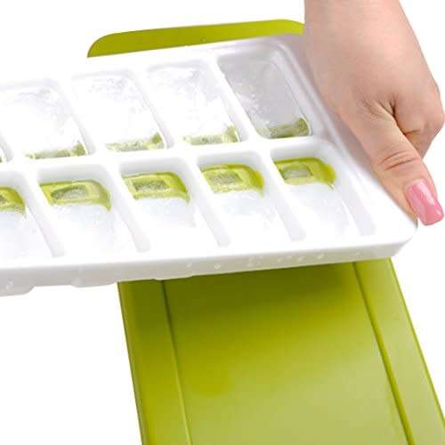 NEW Easy Release Ice-Cube Tray With Stackable Lid