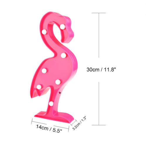 LED Decorative Flamingo Night Light